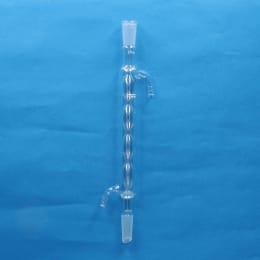 Fine共通摺合球入冷却器 アリン 筒長200mm 上部雌19/38 下部雄19/38