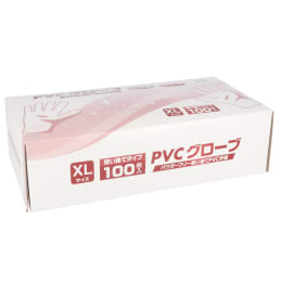 PVC グローブ 52019 XL 100入