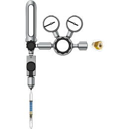 圧縮空気中不純物測定セット P-40CA