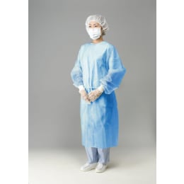 【販売終了】アイソレーションガウン ブルー 10枚×5袋