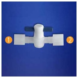 PFAストップコック 1/8接続・1/8接続