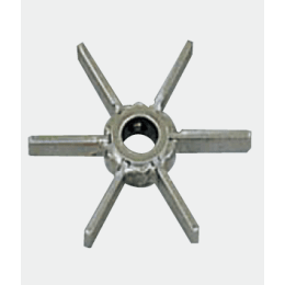 撹拌翼 ファンタービン 122440 軸径φ8×翼径φ90mm