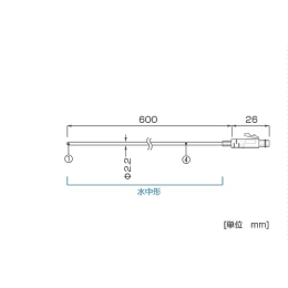 エスペックミック フッ素樹脂被覆センサ RTH-3010