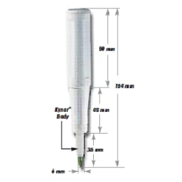 ハンナインスツルメンツ・ジャパン プラスチックボディ 汎用 pH複合電極 FC 230B
