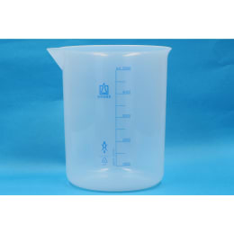ビーカー 青目盛付き PP 5000mL