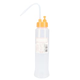 NT洗瓶B型 カラーcapスリム 400mL 色2 オレンジイエロー