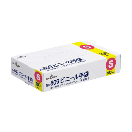 ビニール手袋 809 S 100入