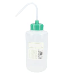 NT洗瓶 BII型 カラーキャップ 広口 500mL 色6 GR グリーン