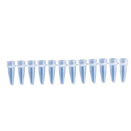 PCR12連チューブ 0.2mL ナチュラル T-3114-1 12×80ストリップ