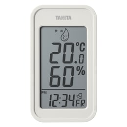 デジタル温湿度計 TT-589 アイボリー