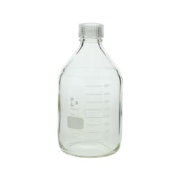 【販売終了】ねじ口びん(メジュームびん) 透明キャップ付 2L 017200-20003