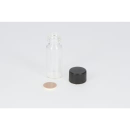 日電理化硝子 ねじ口瓶 S-09B 3mL 無色 フェノールキャップ フッ素PTFE/ニトリルパッキングセット 100組 250285