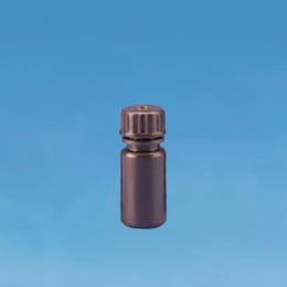 細口褐色試薬瓶 HDPE 4mL 12入