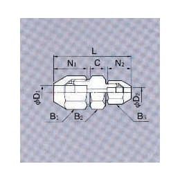 異径フレヤード φ1/4in×φ4 5個入