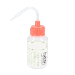 NT洗瓶 カラーキャップ 細口 100mL 色4 PI ピンク