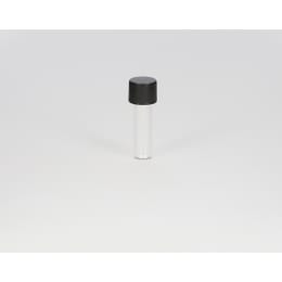 日電理化硝子 ねじ口瓶 S-06 0.6mL 無色 フェノールキャップ フッ素PTFE/シリコンパッキングセット 96組 250301