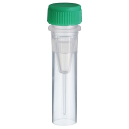 スクリューキャップチューブ 0.5mL 自立型 緑 500本入