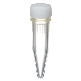 Oリングレス スクリューキャップチューブ 1.5mL コニカル型 クリア 500本入
