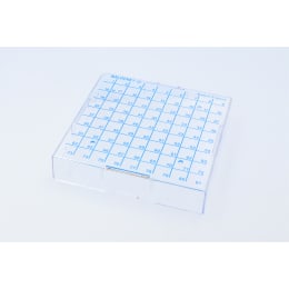 カラークライオボックス 黄 9×9列
