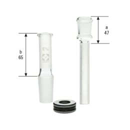 共通摺合攪拌シール ボールベア式 下部24/40 007810-2440