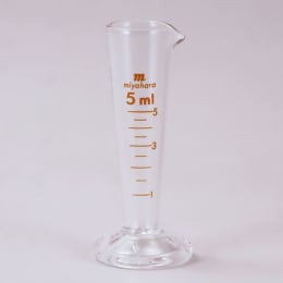 液量計 円錐型 茶目盛 5mL