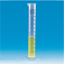 メスシリンダー 青目盛 PP 100mL
