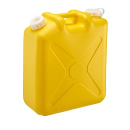 【販売終了】扁平缶 ノズル無 20L イエロー 0207Y