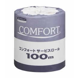 日本製紙クレシア コンフォート サービスロール 100m シングル 11200 80個