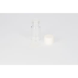 日電理化硝子 ねじ口瓶 S-09A 2mL 無色 P.Pキャップ シリコーンゴムパッキングセット 100組 250044