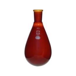 柴田科学 共通摺合なす形フラスコ 茶 29/42 500mL 005270-29500