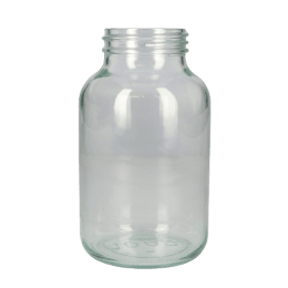 ねじ口びん 広口 1L 透明
