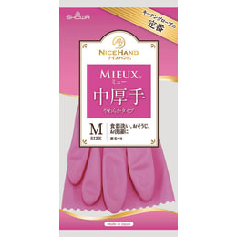 ナイスハンドミュー中厚手 手袋 M ピンク