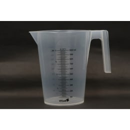 メジャーカップ 黒目盛付き1000mL