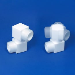 PTFEflexibleカップリング Rc1/4×Rc3/8 F-2705-002