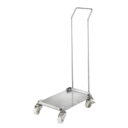 【販売終了】瑞穂化成工業 扁平缶台車 ハンドル付 5211H