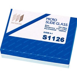 スライドグラス S1126 白切放しNo.1 100枚