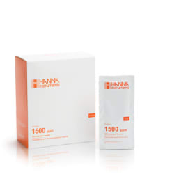ハンナインスツルメンツ・ジャパン TDS標準液(スタンダードタイプ)1500 ppm @25℃ 20mL×25袋 HI 70442P