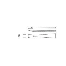 プラスチックピンセット ID-710CF