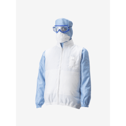 空調服 アウターベストのみ 白 PK2913 S