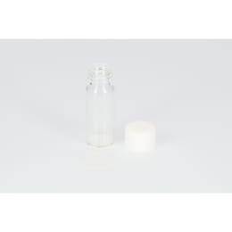 日電理化硝子 ねじ口瓶 S-09B 3mL 無色 P.Pキャップ シリコーンゴムパッキングセット 100組 250045