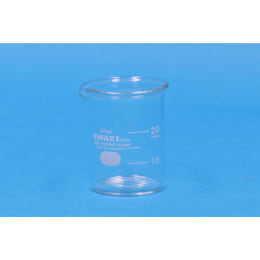 ビーカー 硝子製 20mL  1000BK20
