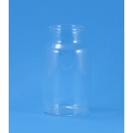 集気びん 500mL 底あり チューブ加工品