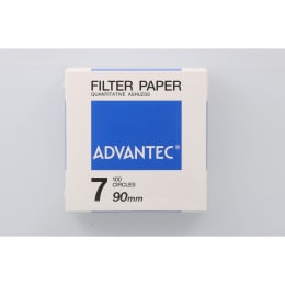 円形定量ろ紙 #7 90mm 100枚