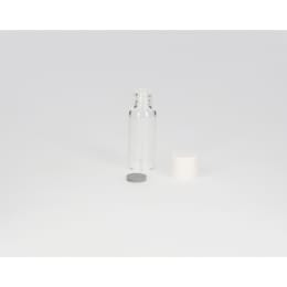 日電理化硝子 ねじ口瓶 S-07 1.5mL 無色 メラミンキャップ ブチルゴムパッキングセット 100組 250359