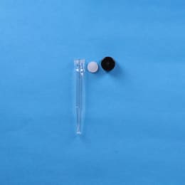 ねじ口試験管 ST-スピッチグラス10mL 黒キャップ シリコンパッキン付 100入 119286
