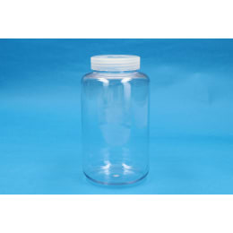 遠心瓶 平底 キャップ付 1000mL PC 3122-1000