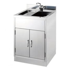 小型瓶用洗浄機付流し台 ANXN-10