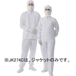 異物混入対策ジャケット JK274C 白 LL