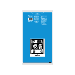 業務用ポリ袋 N91 90L 青 10P×30冊