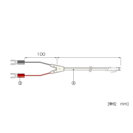 エスペックミック パルス入力接続ケーブル PIH-1010